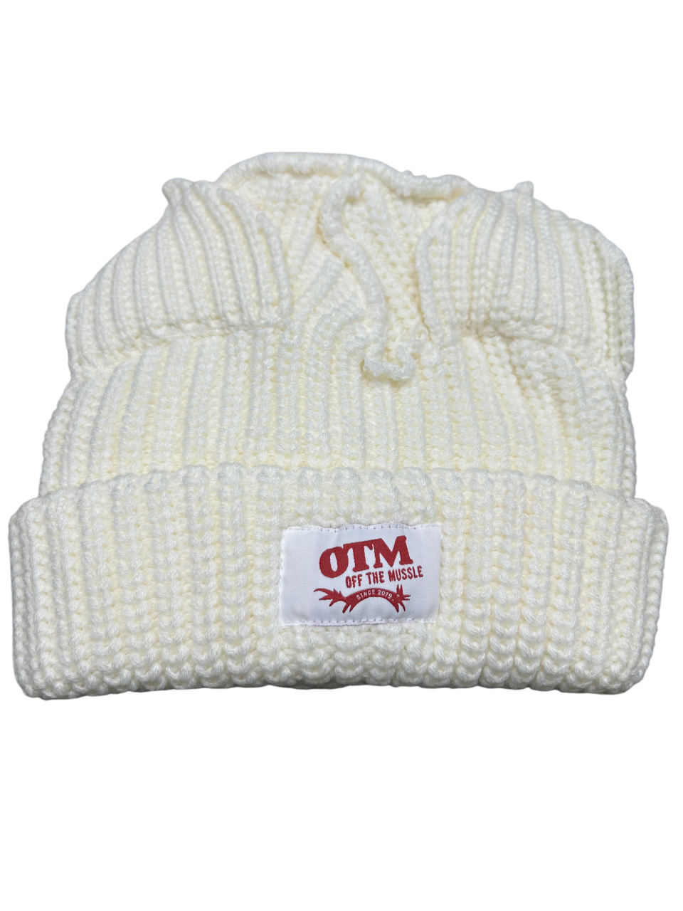 White OTM Beanie