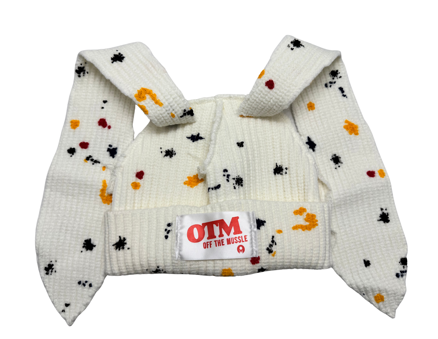 White/Long-ears OTM Beanie