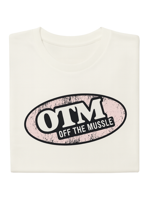 White/Pink OTM graphic Tshirt